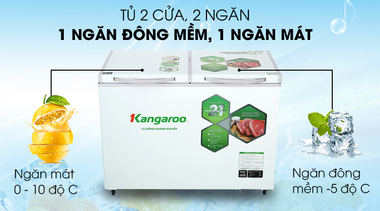 Tủ đông mềm Kangaroo 252 lít KG 400DM2