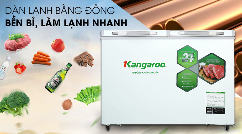 Tủ đông mềm Kangaroo 252 lít KG 400DM2
