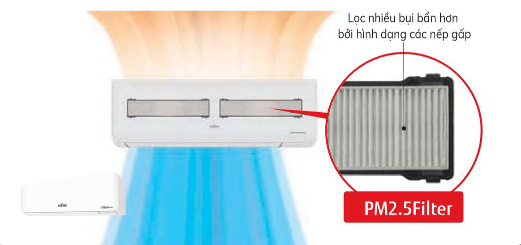 Máy lạnh Fujitsu ASAG09CPTA-V / AOAG09CPTA-V (1Hp) Inverter
