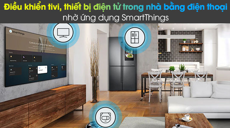 Smart Tivi Samsung 4K 55 inch UA55AU8100
