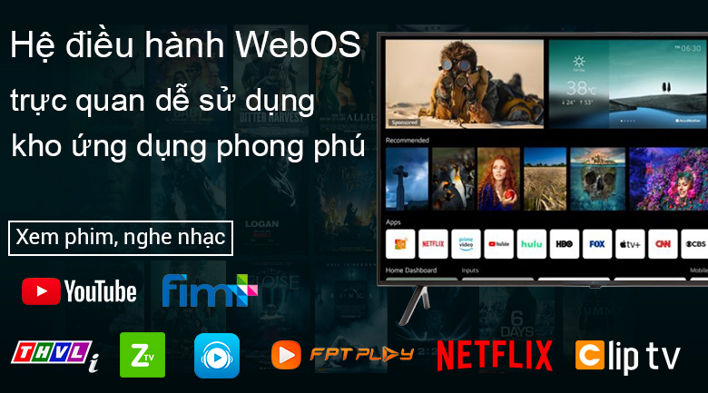 Smart Tivi LG 4K 43 inch 43UP7800PTB