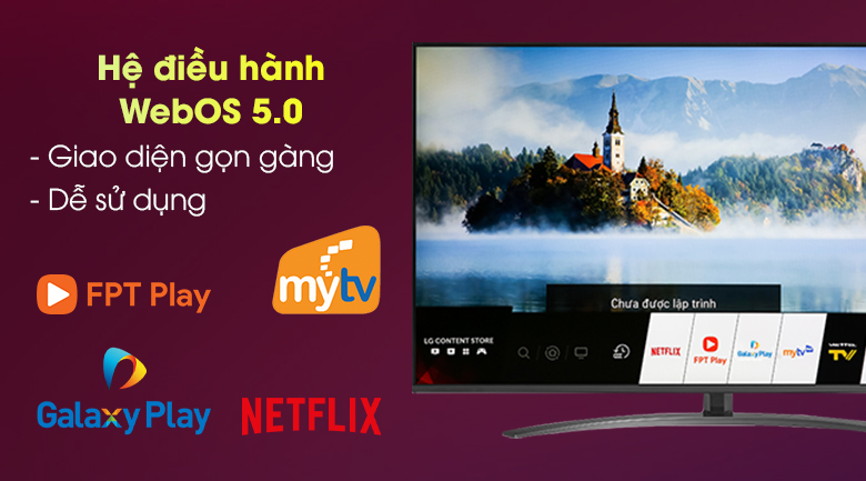Smart Tivi NanoCell LG 4K 55 inch 55NANO81TNA