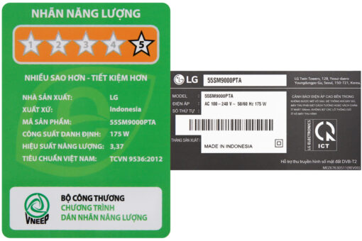 Smart Tivi NanoCell LG 4K 55 inch 55SM9000PTA