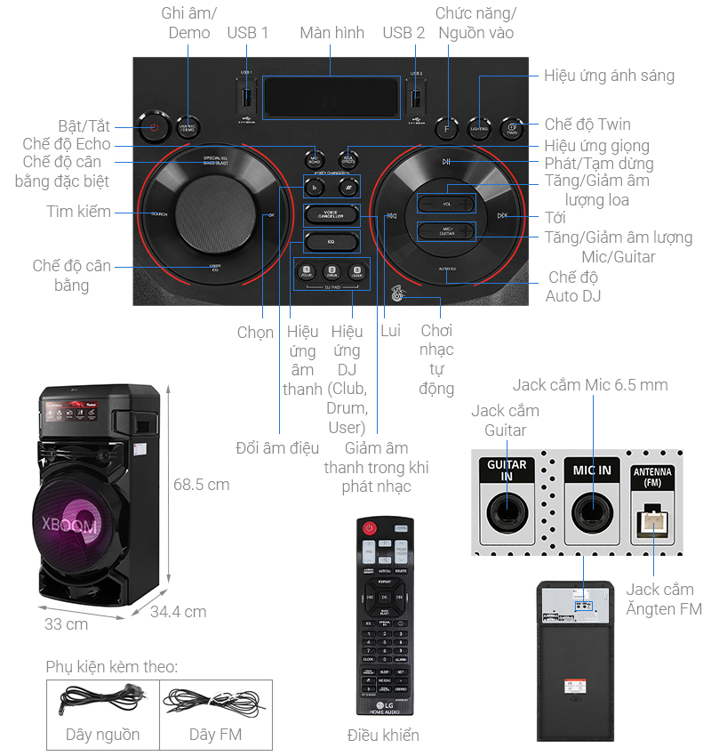 Loa Karaoke LG Xboom RN5