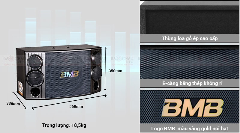 Loa karaoke BMB CSD 2000SE (bass 30cm)