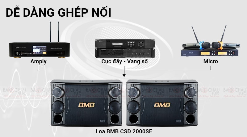 Loa karaoke BMB CSD 2000SE (bass 30cm)