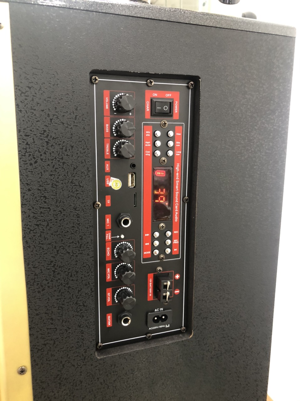 loa kéo 4 tấc - loa karaoke di động - GJ-1508