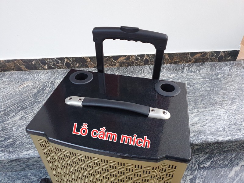 loa kéo 4 tấc - loa karaoke di động - GJ-1508