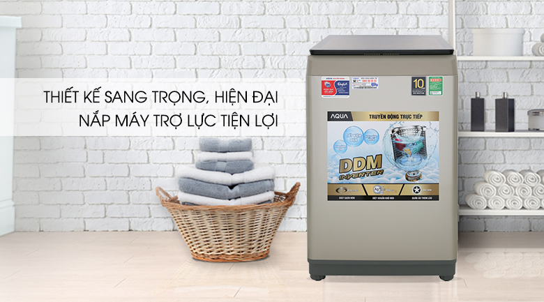 Máy giặt Aqua Inverter 9 Kg AQW-DW90CT N