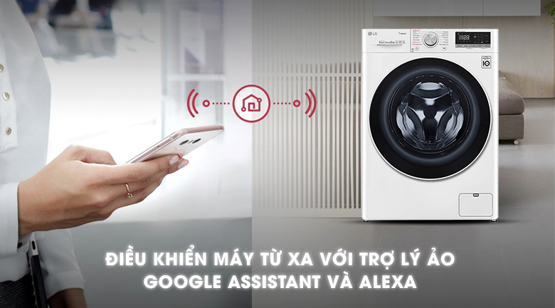 Máy giặt sấy LG Inverter 8.5 kg FV1408G4W