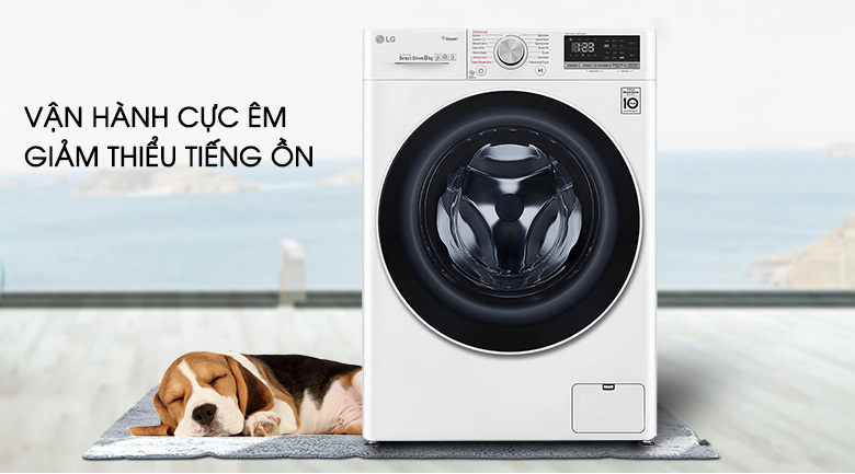 Máy giặt sấy LG Inverter 8.5 kg FV1408G4W
