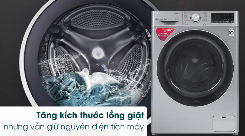 Máy giặt LG Inverter 8.5 kg FV1408S4V