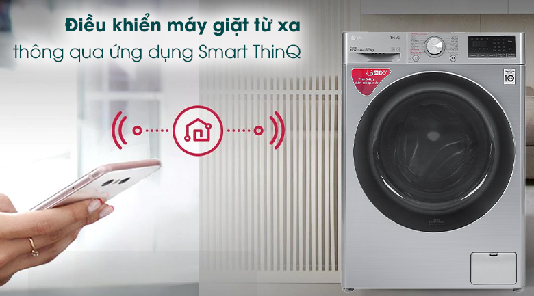 Máy giặt LG Inverter 8.5 kg FV1408S4V