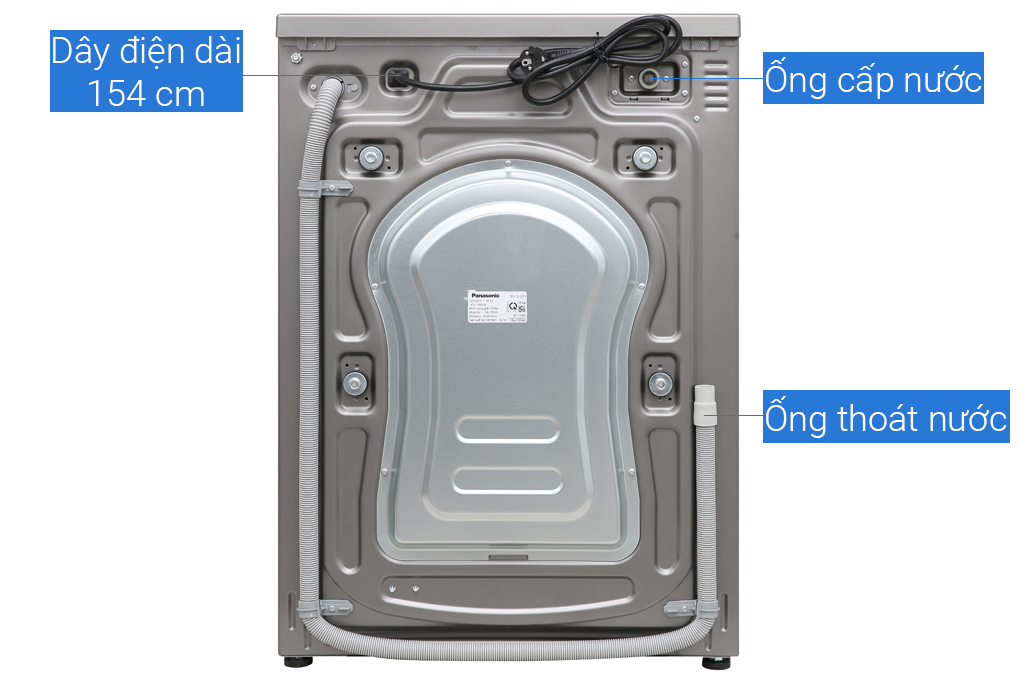 Máy giặt Panasonic Inverter 9 Kg NA-129VX6LV2