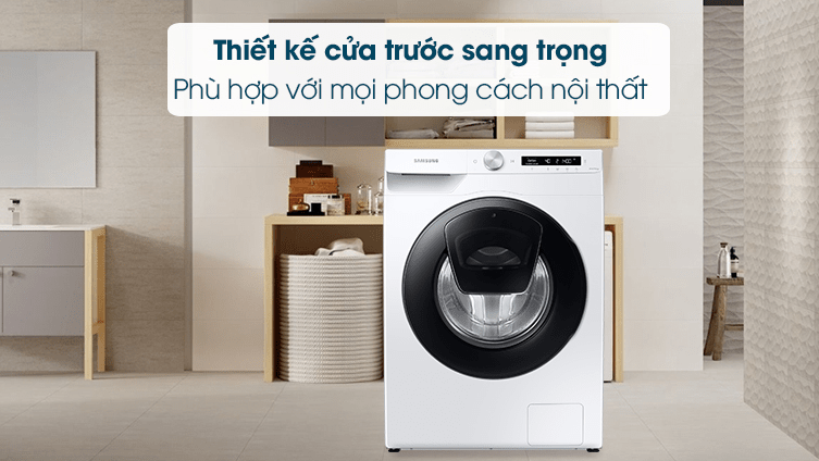 Máy giặt Samsung Addwash 8.5kg inverter WW85T554DAW/SV