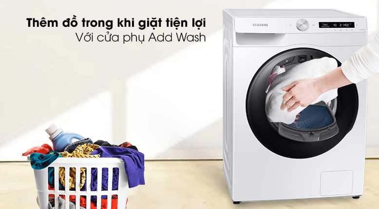 Máy giặt Samsung Addwash 8.5kg inverter WW85T554DAW/SV
