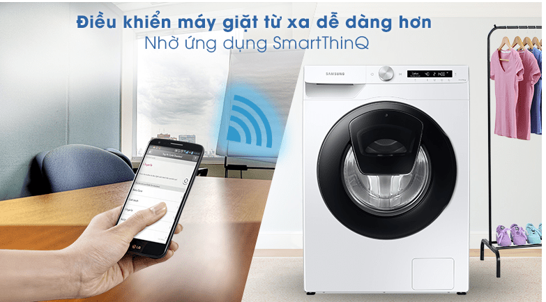 Máy giặt Samsung Addwash 8.5kg inverter WW85T554DAW/SV