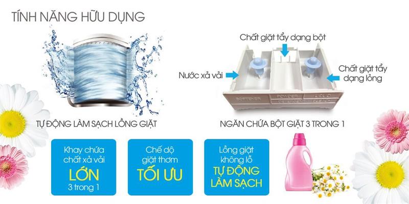 Máy giặt Sharp 9.5Kg ES-W95HV-S