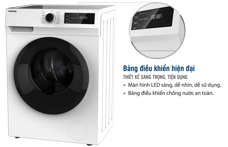 Máy giặt Toshiba Inverter 8.5 kg TW-BK95S2V(WK)