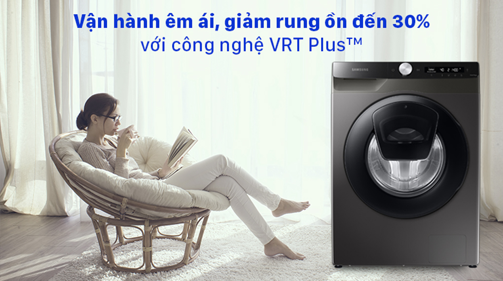 Máy giặt Samsung Inverter 8.5kg WW85T554DAX/SV