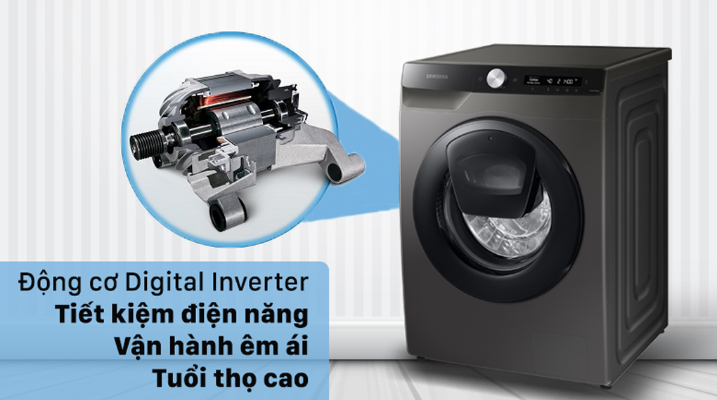 Máy giặt Samsung Inverter 8.5kg WW85T554DAX/SV