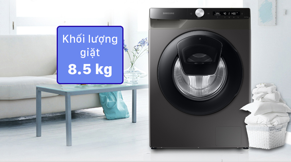 Máy giặt Samsung Inverter 8.5kg WW85T554DAX/SV