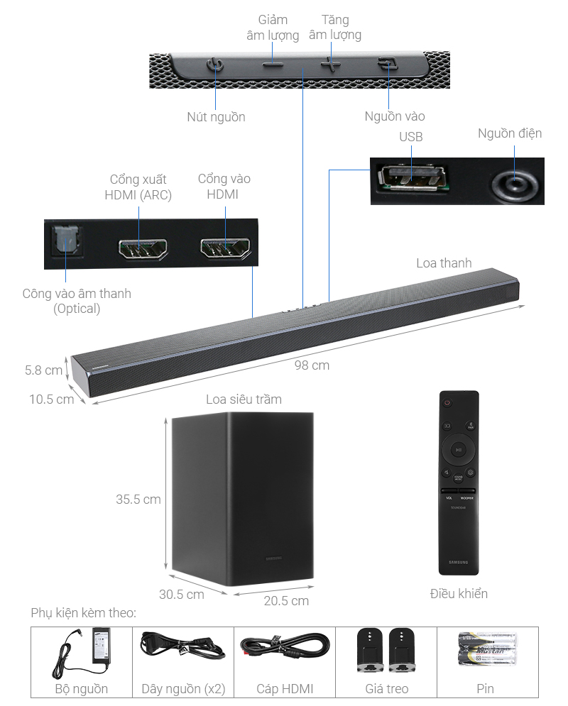 Loa thanh Samsung HW-Q60T