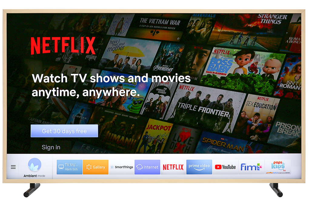 Smart Tivi Khung Tranh QLED Samsung 4K 55 inch QA55LS03R