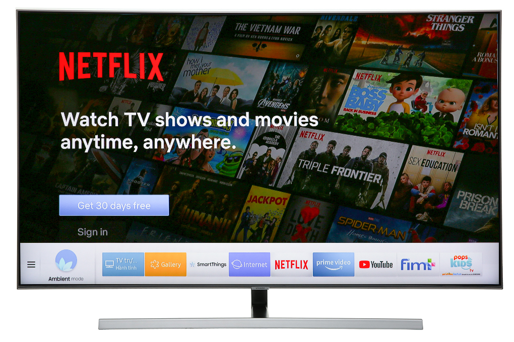 Smart Tivi QLED Samsung 4K 55 inch QA55Q80R