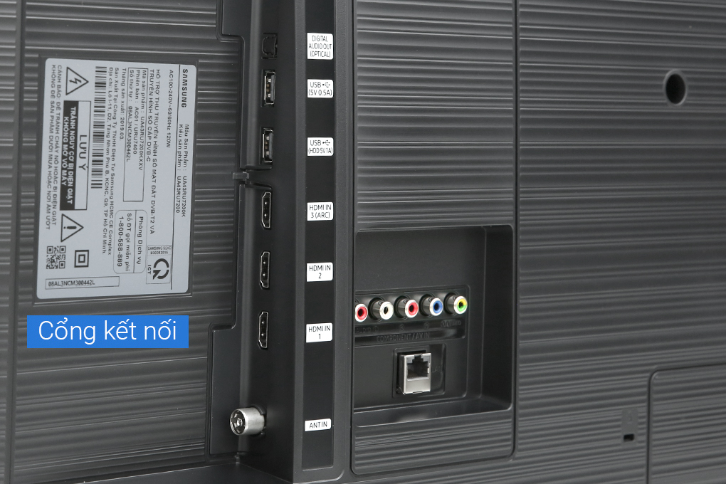 Smart Tivi Samsung 4K 43 inch UA43RU7200