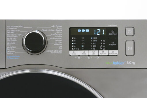 Máy giặt Samsung Inverter 8 kg WW80J54E0BX/SV