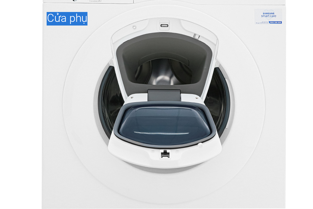 Máy giặt Samsung Addwash Inverter 9 Kg WW90K44G0YW/SV