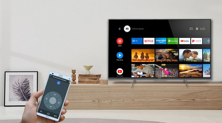 Android TV - Android Tivi Sony 4K 49 inch KD-49X8500H