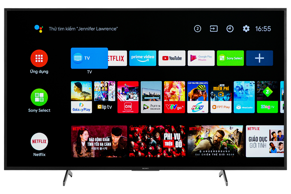Android Tivi Sony 4K 65 inch KD-65X8050H