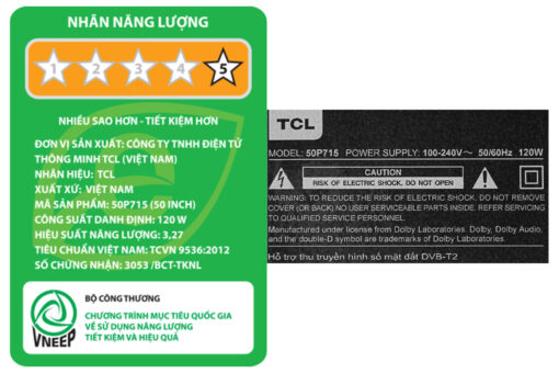 Android Tivi TCL 50 inch 50P715 mời 2020