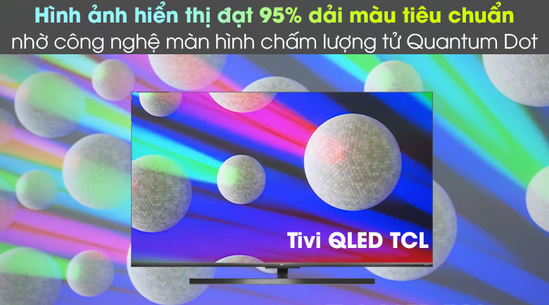 Android Tivi Mini QLED TCL 4K 65 inch 65X10