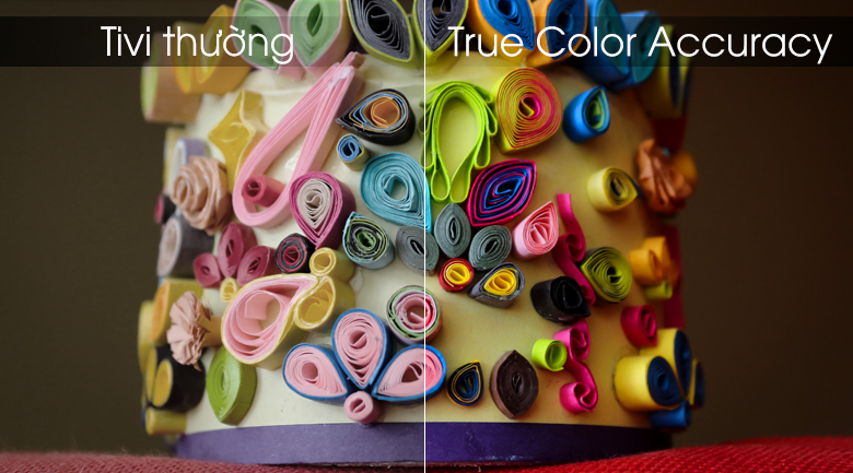 70UM7300PTA với công nghệ True Color Accuracy