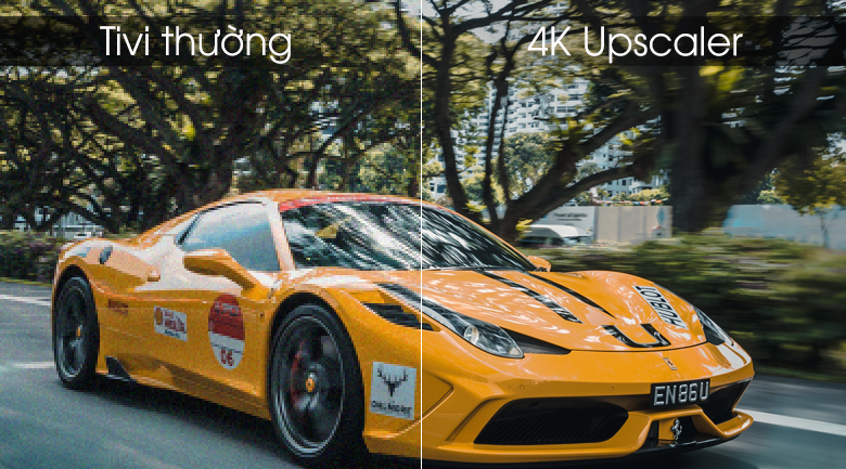 tivi 70UM7300 với công nghệ 4K Upscaler
