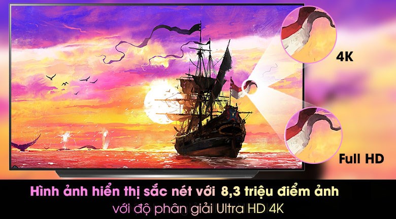 Smart Tivi OLED LG 4K 77 inch 77CXPTA