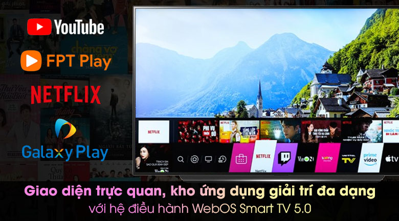 Smart Tivi OLED LG 4K 77 inch 77CXPTA