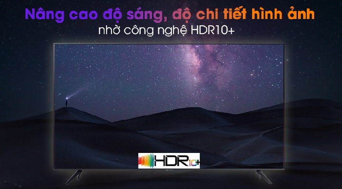 Tivi Samsung Smart UHD 4K 65 inch UA65AU7700KXXV