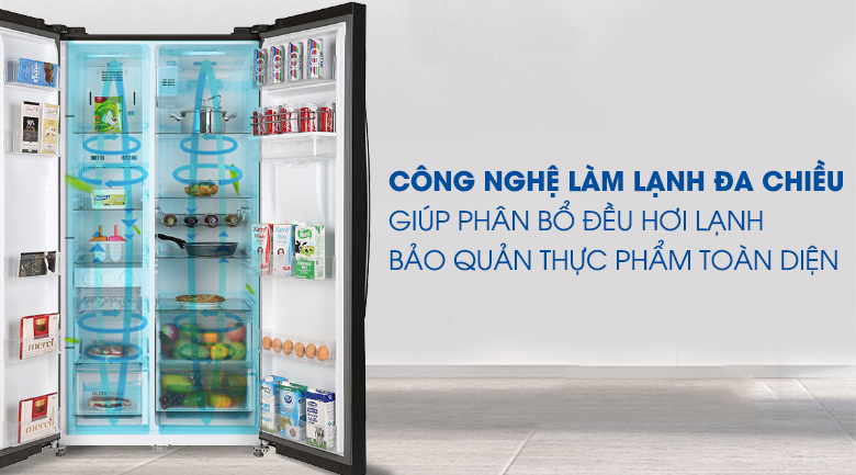 Tủ lạnh Toshiba Inverter 513 lít GR-RS682WE-PMV(06)-MG