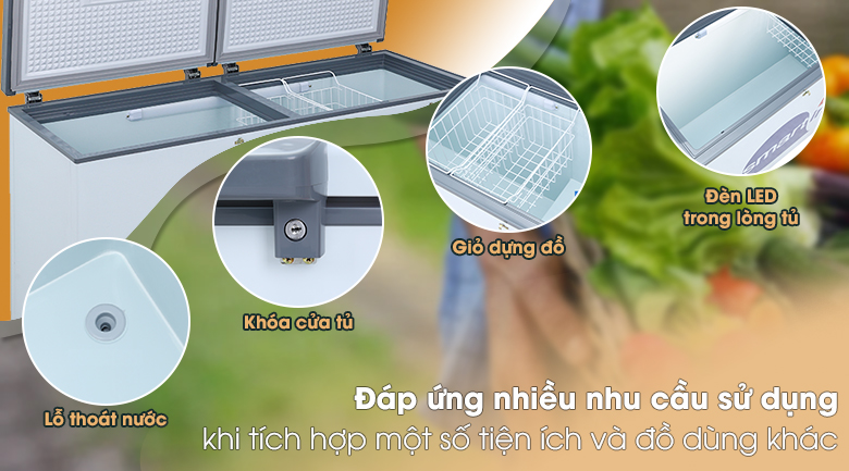 Tủ đông Darling Inverter 360 lít DMF-4799 ASI