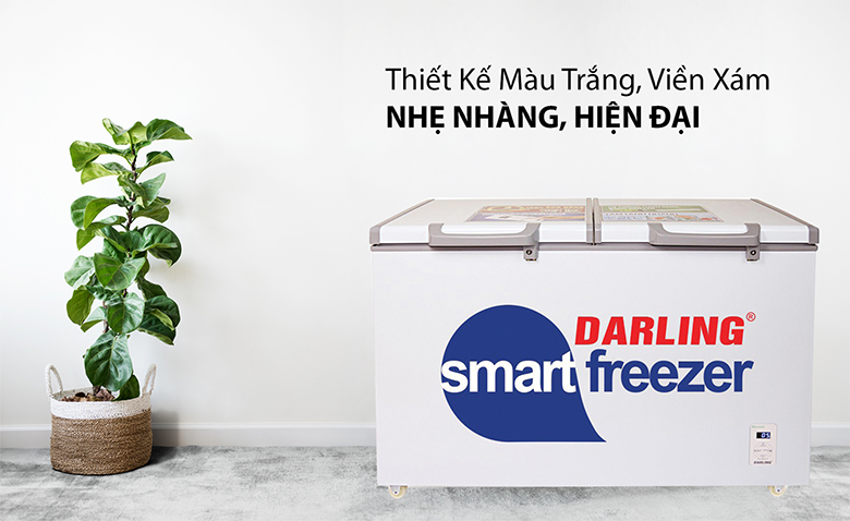 Tủ Đông Darling 2 ngăn 370 Lít DMF-3699WS-2