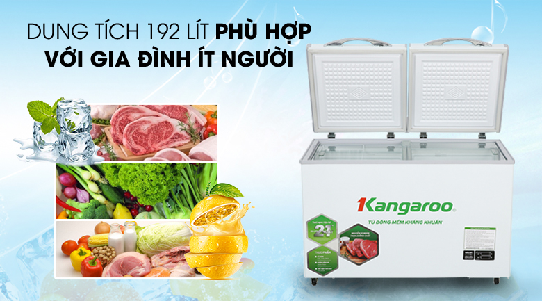 Tủ đông mềm Kangaroo 192 lít KG 268DM2