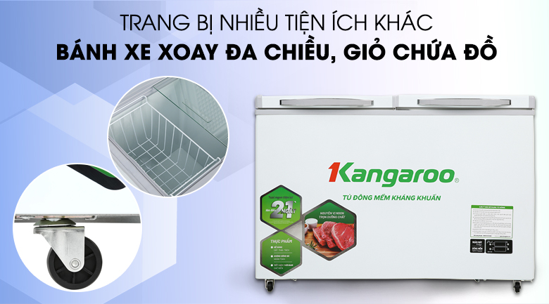 Tủ đông mềm Kangaroo 192 lít KG 268DM2
