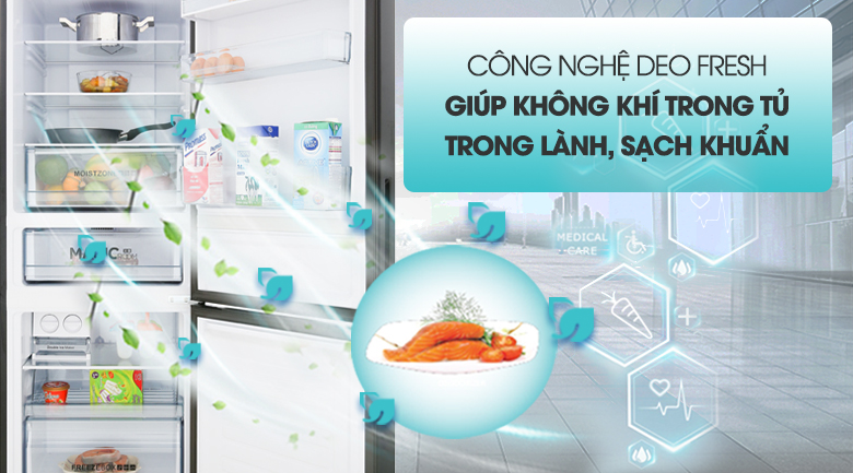 Tủ lạnh Aqua 292 lít AQR-IG338EB GB