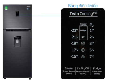 Tủ lạnh Samsung Inverter 360 lít RT35K5982BS/SV