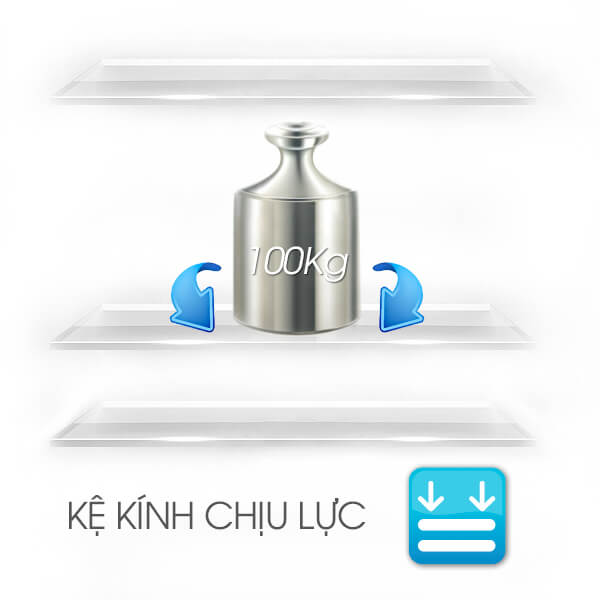 Tủ lạnh Sharp SJ-XP660PG-BK 2 cánh cửa Inverter 606 lít