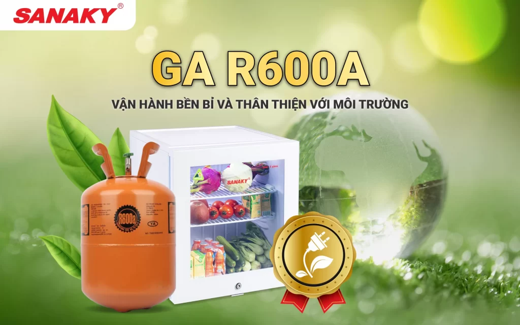 Gas R600a bền bỉ thân thiện môi trường